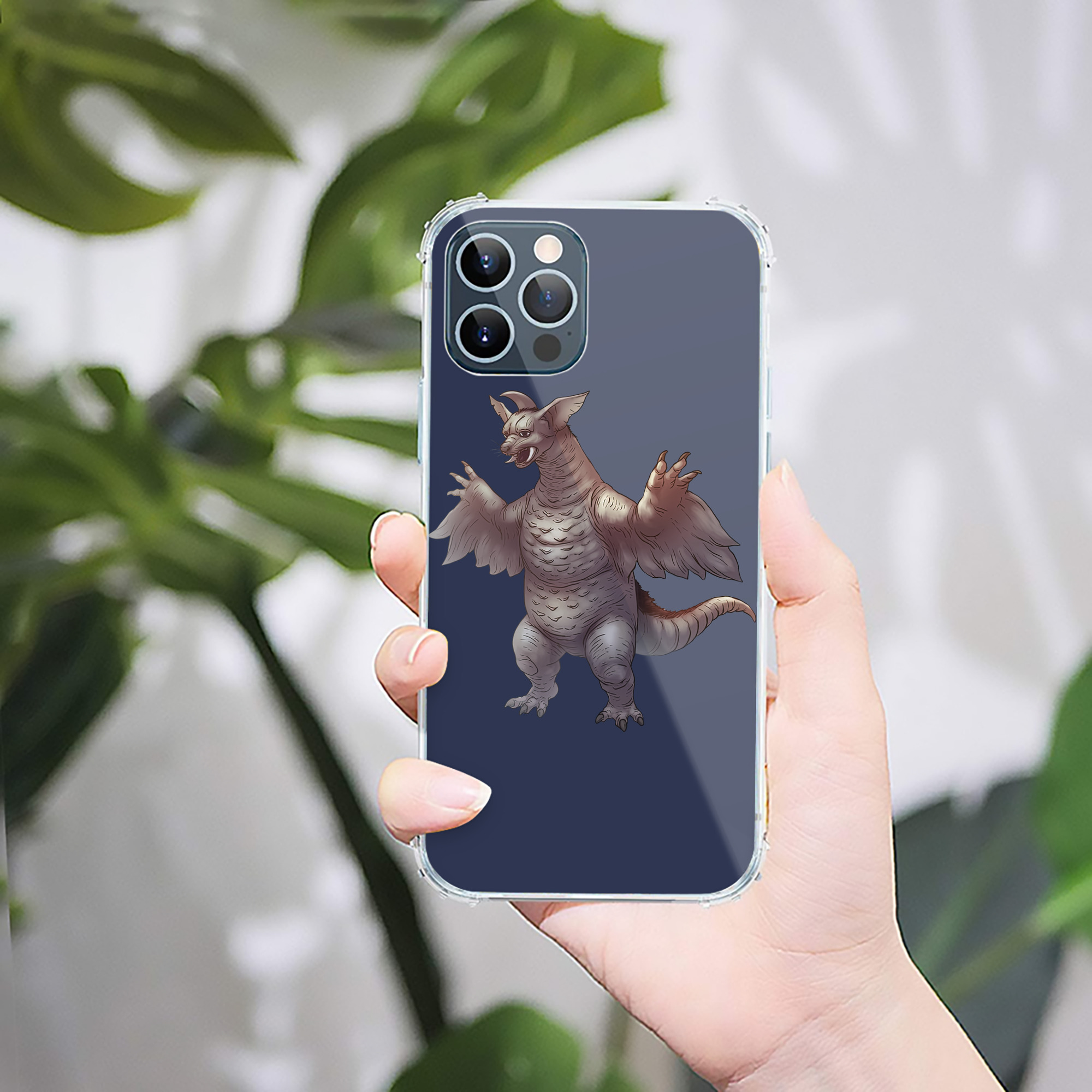 （画像用） ウルトラマン Ultraman 【iPhone 12シリーズ対応】透明スマホケース（クリアソフトケース）